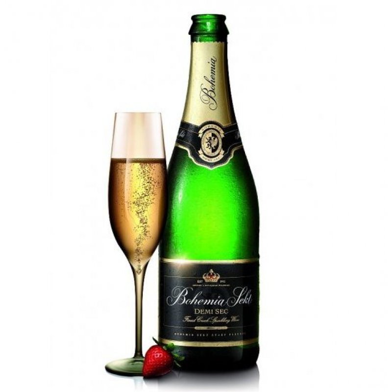 Bohemia sparkling wine Demi Sec 0,75l